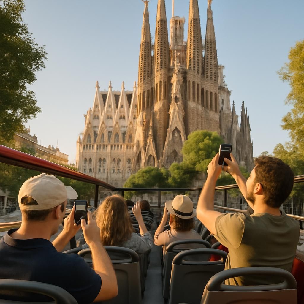 découvrez barcelone à votre rythme avec le bus turístic officiel. profitez du pass hop-on hop-off pour explorer les sites incontournables en toute liberté.