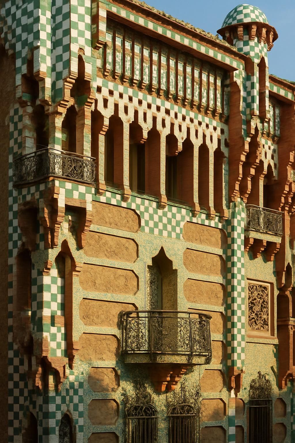 découvrez casa vicens, la première maison conçue par gaudí à barcelone, un chef-d'œuvre architectural emblématique mêlant art et histoire.