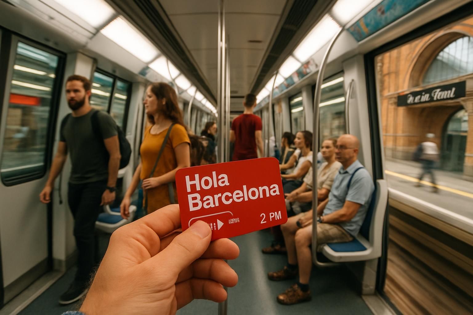 découvrez la hola barcelona travel card, votre pass transport illimité pour 48 à 120 heures, idéal pour explorer barcelone en toute liberté et à petit prix.