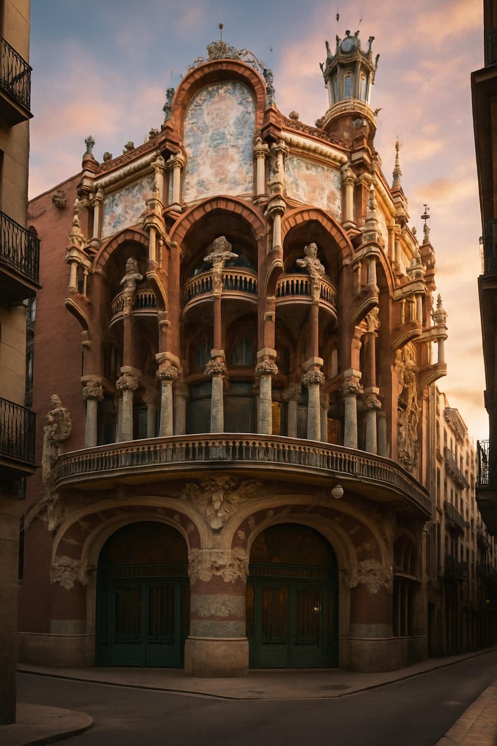 découvrez le palau de la música catalana, un chef-d'œuvre moderniste incontournable à barcelone. plongez dans son histoire, admirez son architecture spectaculaire et vivez une expérience culturelle unique lors de votre visite.