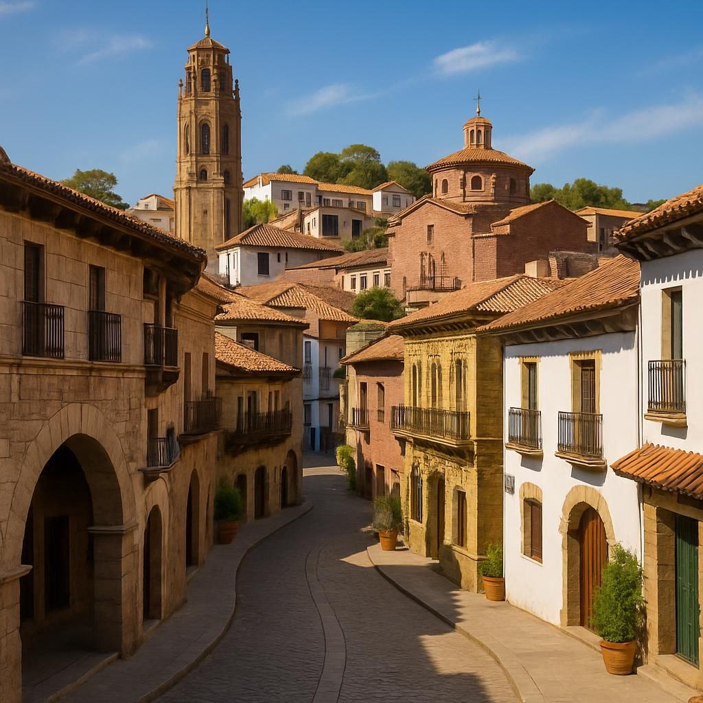 découvrez poble espanyol, le village espagnol de montjuïc à barcelone, un lieu unique qui recrée l'architecture et l'artisanat typiques de toute l'espagne.