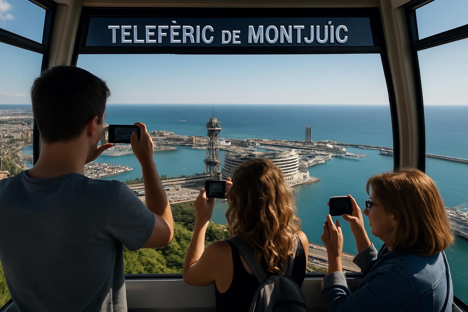 découvrez le téléphérique de montjuïc à barcelone : achetez vos billets et profitez d'un panorama spectaculaire sur la ville et la mer méditerranée.