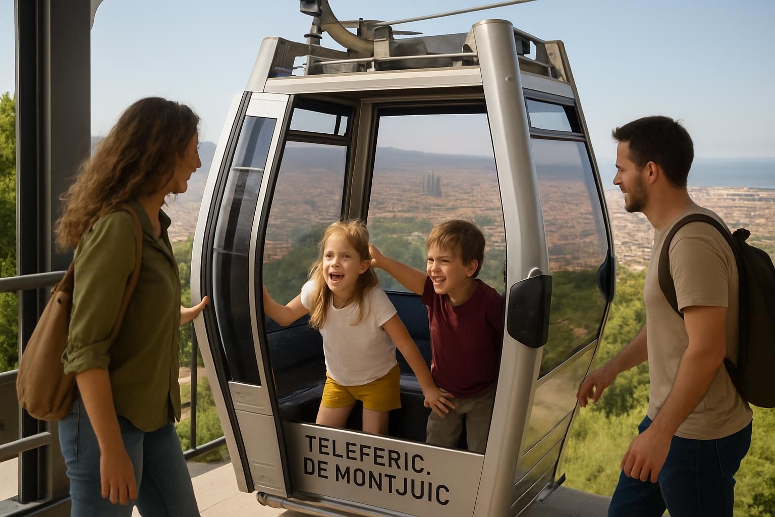 découvrez le téléphérique de montjuïc à barcelone, profitez de vues panoramiques exceptionnelles et réservez vos billets pour une expérience inoubliable au sommet.