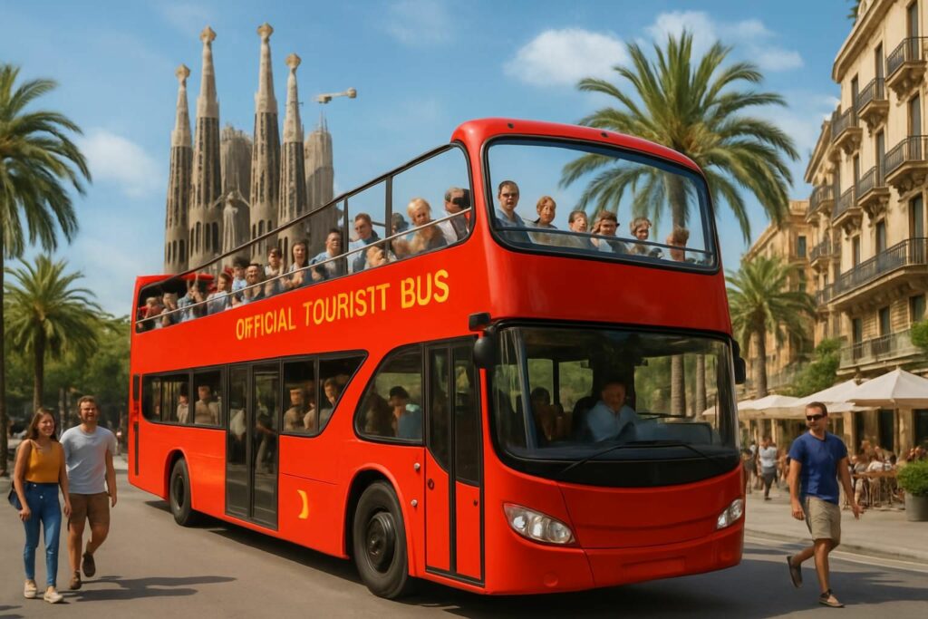 découvrez barcelone à votre rythme avec le bus turístic officiel. profitez du pass hop-on hop-off pour explorer les sites incontournables de la ville en toute liberté.