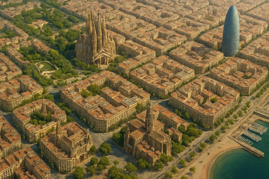 découvrez la carte touristique de barcelone, mettant en avant les monuments incontournables et les quartiers emblématiques pour une visite enrichissante et authentique.