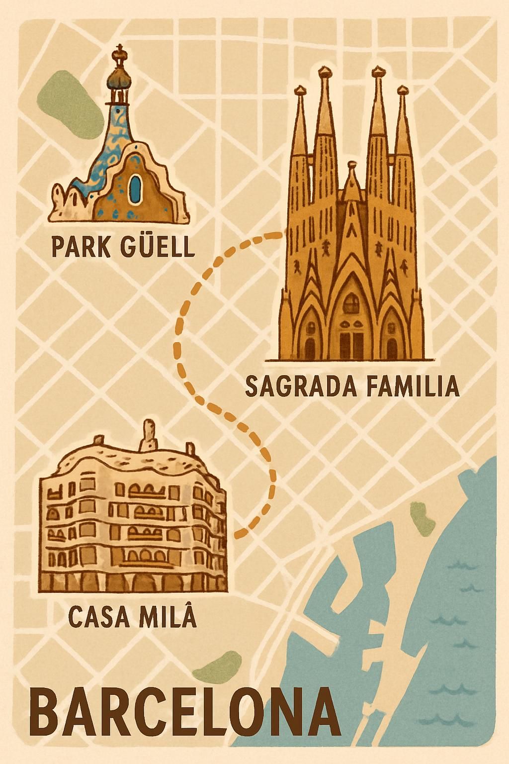 découvrez casa milà (la pedrera) à barcelone : achetez vos billets en ligne et explorez le toit-terrasse emblématique pour une vue spectaculaire sur la ville.