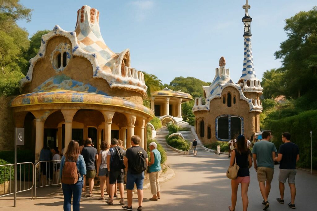 découvrez tout ce qu'il faut savoir sur le park güell : achetez vos billets, découvrez les accès les plus pratiques et trouvez les meilleurs horaires pour profiter pleinement de votre visite.